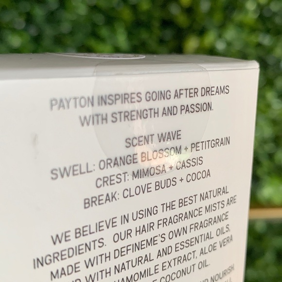 DefineMe PAYTON Hair Fragrance Anti-Frizz | NEW | Define Me Hair Treatment - Picture 5 of 7